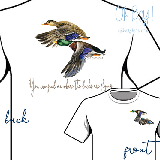 You can find me where the ducks are flying - OBT Outdoors