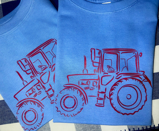 Little Red Tractor Sketch