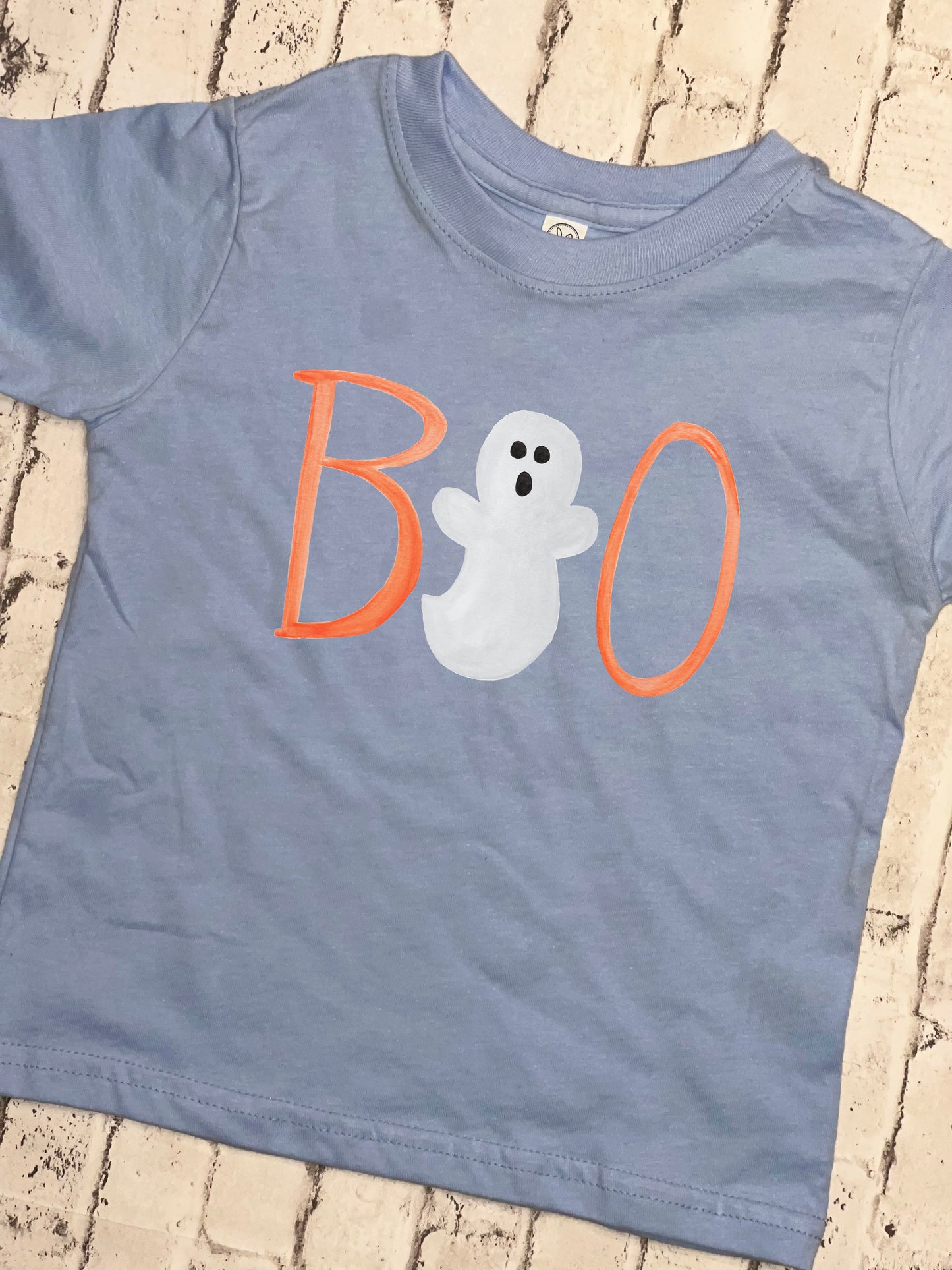 Watercolor BOO! Halloween Tee Shirt