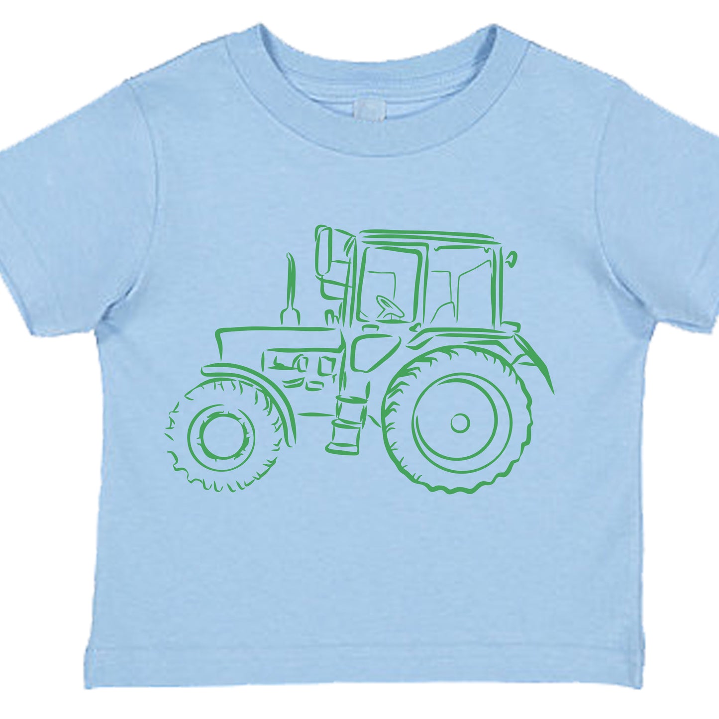 Little Green Tractor Sketch