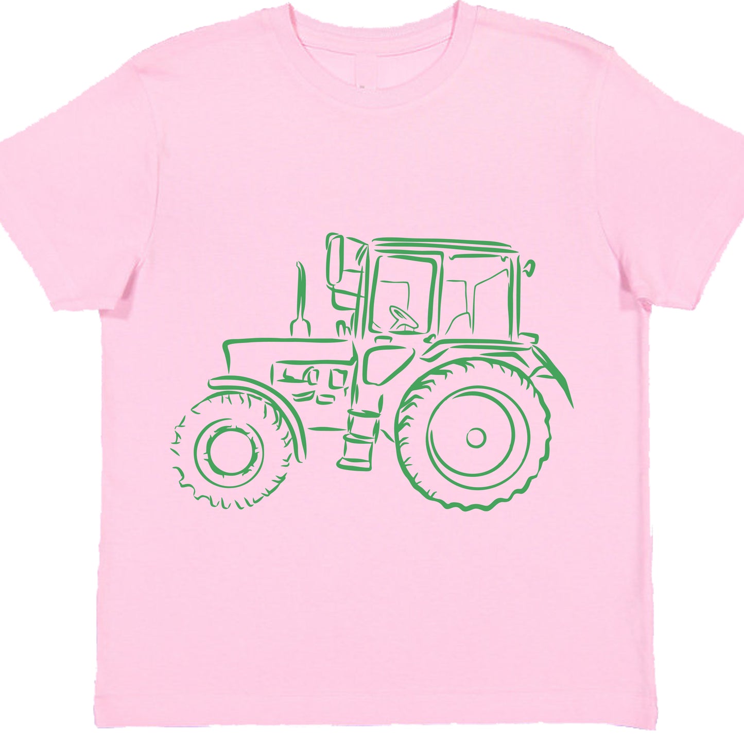 Little Green Tractor Sketch