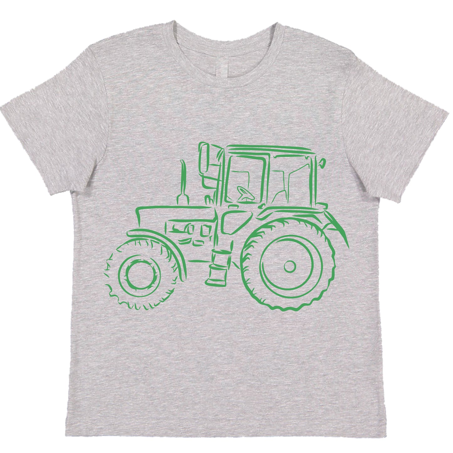 Little Green Tractor Sketch