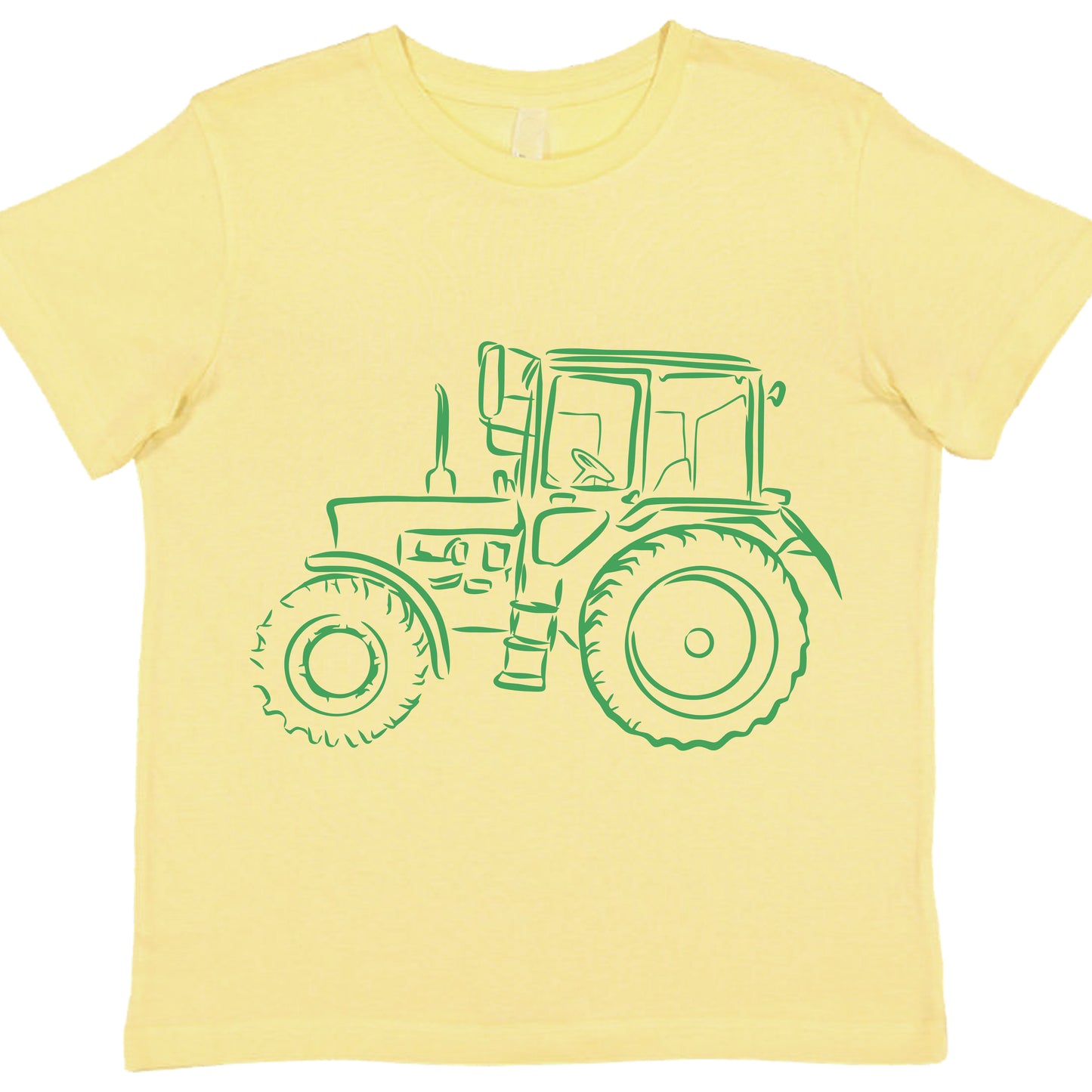 Little Green Tractor Sketch