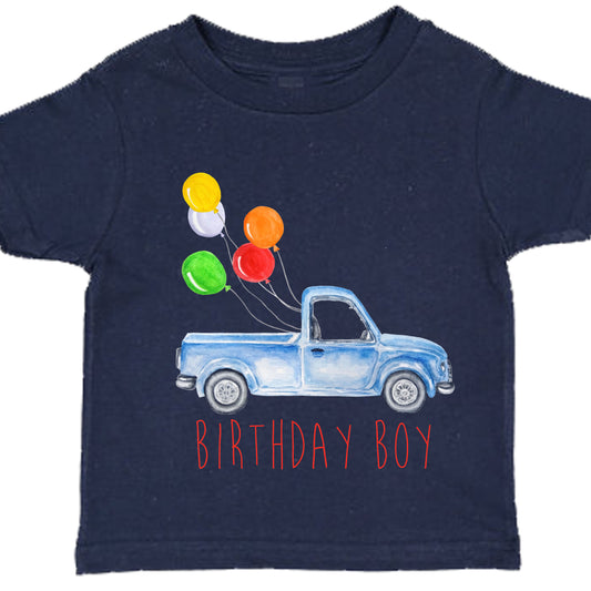 Birthday Boy Truck
