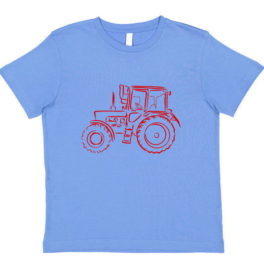 Little Red Tractor Sketch