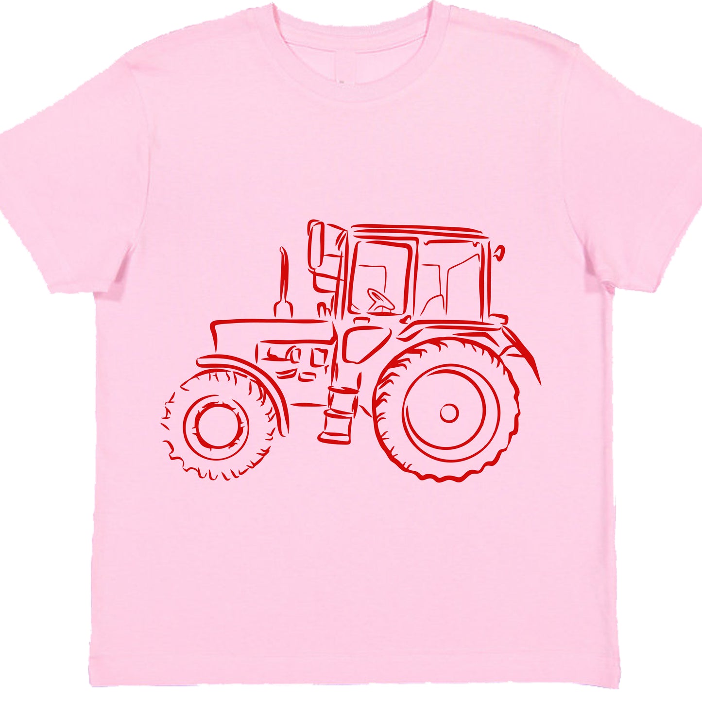 Little Red Tractor Sketch