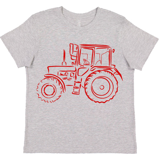 Little Red Tractor Sketch