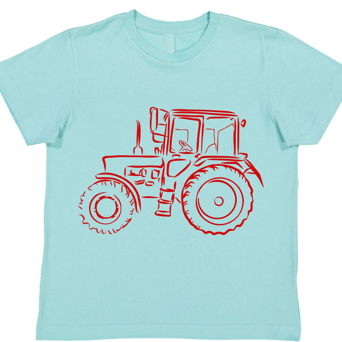 Little Red Tractor Sketch