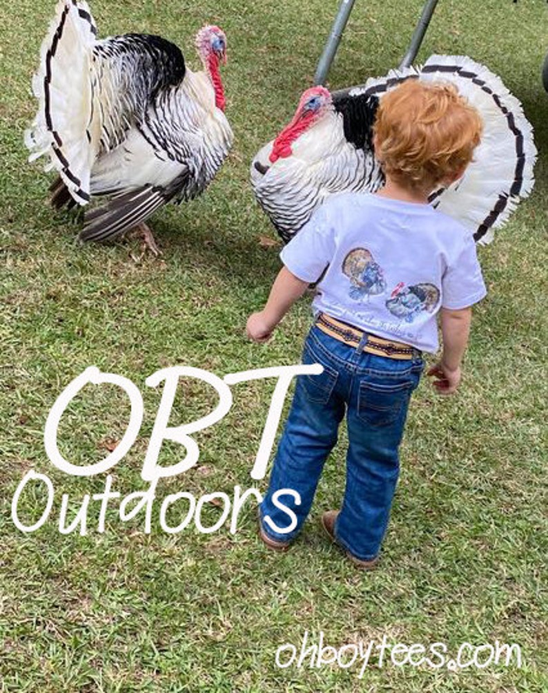 turkey season tee shirt for turkey hunters adult and baby matching tee shirt